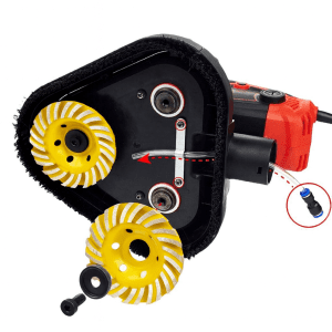 Шлифмашина для бетона с водяным насосом Profinstrument 3М-80 - фото 39